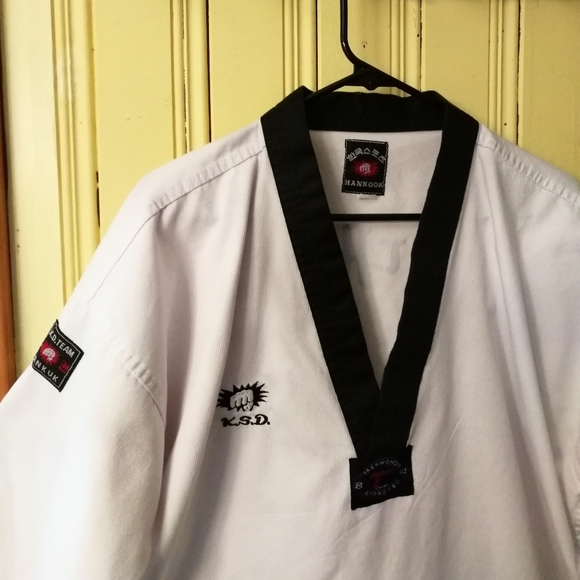 Hankook Taekwondo Basic Uniform, XL - Picture 3 of 6